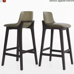 Ventura Sgabello Poliform 3D model