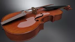 Violin Low-poly  3D model
