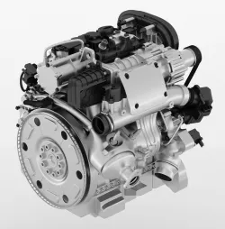 Volvo T6 Drive-E Petrol Engine 3d model 3D model