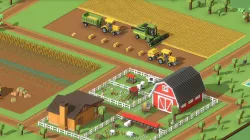 Voxel Farming Low-poly  3D model