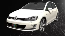 VW Golf 7  3D print model