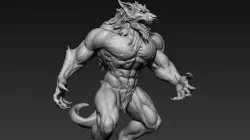 Warewolf Sculpt 3D model