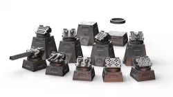Wargaming Terrain Defense Turrets 3D print model