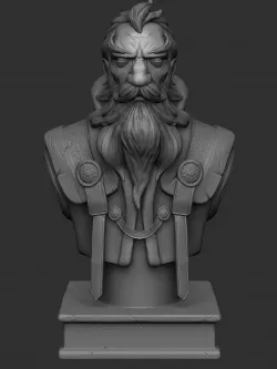 Wizard 3D print model