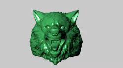 Wolf Ring 3D model