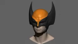 Wolverine Mask - Helmet For Cosplay from Marvel  3D print model