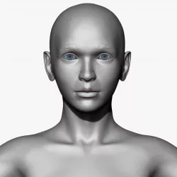 Woman base mesh 3D model
