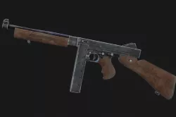 WW2 Weapons pack Low-poly  3D model