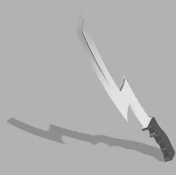  zombie apocalypse knife 3D print model