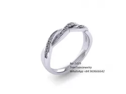 1419 luxury diamond ring 3D print model