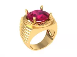1441 Diamond men ring  3D print model