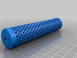 14mm CCW Threaded Supressor for Airsoft-Hive 3D print model