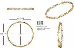 20 Women Bangles Bracelets 3dm Stl details print model  3D print model