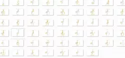 26 Alphabets Pendant Collection 3dm stl printable  3D print model