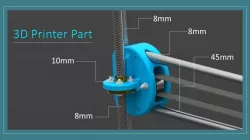 3D Printer Part 3D print model