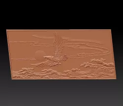 3D STL model eagle 3D print model