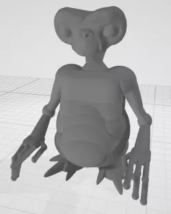 Alien 3D print model