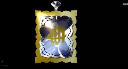 Allah pendant 3D print model