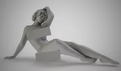Artistic Pose 3D print model
