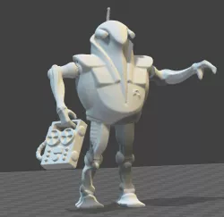 Atlantic DYNATLON robot figure 3D print model
