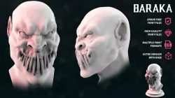 Baraka Fan Art 3D print model