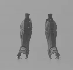 Batman Arkham Knight Shin armor  3D print model