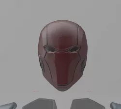 Batman Red Hood IJ2 Helmet INJUSTICE 2 3D print model