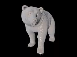 Bear animal 3D print model