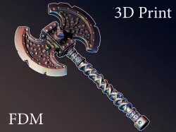 Blood axe 3D print model