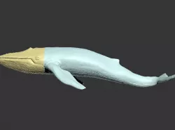Blue While Printable 3D print model