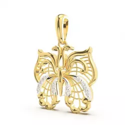 BUTTERFLY PENDANT 3D print model