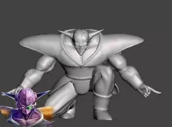 Captain Ginyu - Dragon Ball Z - Ginyu Forces 1-5 3D print model