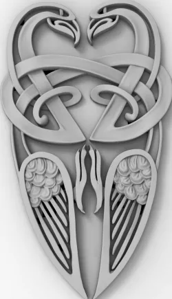 Celt eagle 3D print model
