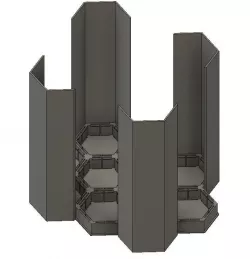 Citadel Paint Pot Holder and Storage 3D print model