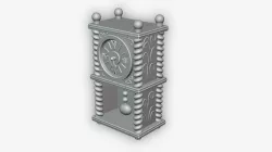 Clock 3D print model 3D print model