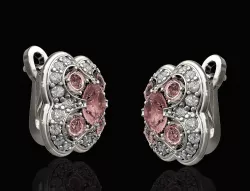 Culster Earrings 3D print model