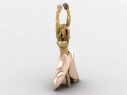 dance pendants 3D print model