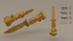 Data Knife TitanFall 3D print model