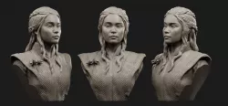 Deineris Targaryen 3D print model