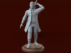 Devil May Cry character Nero 3D print model