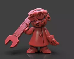 Dexter Boy Genius 3D print model