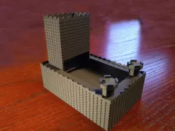 Dice Roller Castle 3D print model