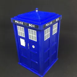 Dr Who TARDIS Storage Box 3D print model