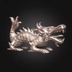 Dragon 3D print model