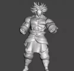 DRAGON BALL CHARACTER BROLY 3D print model