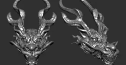 Dragon chinese 3D print model