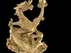 Dragon sculptrure 3D print model