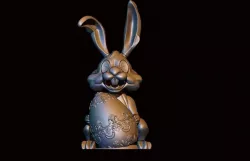 Easter Bunny 3D print model