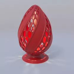  Easter egg  3D print model