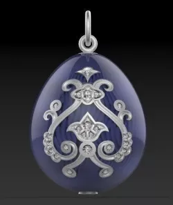Easter egg Faberge 3D print model